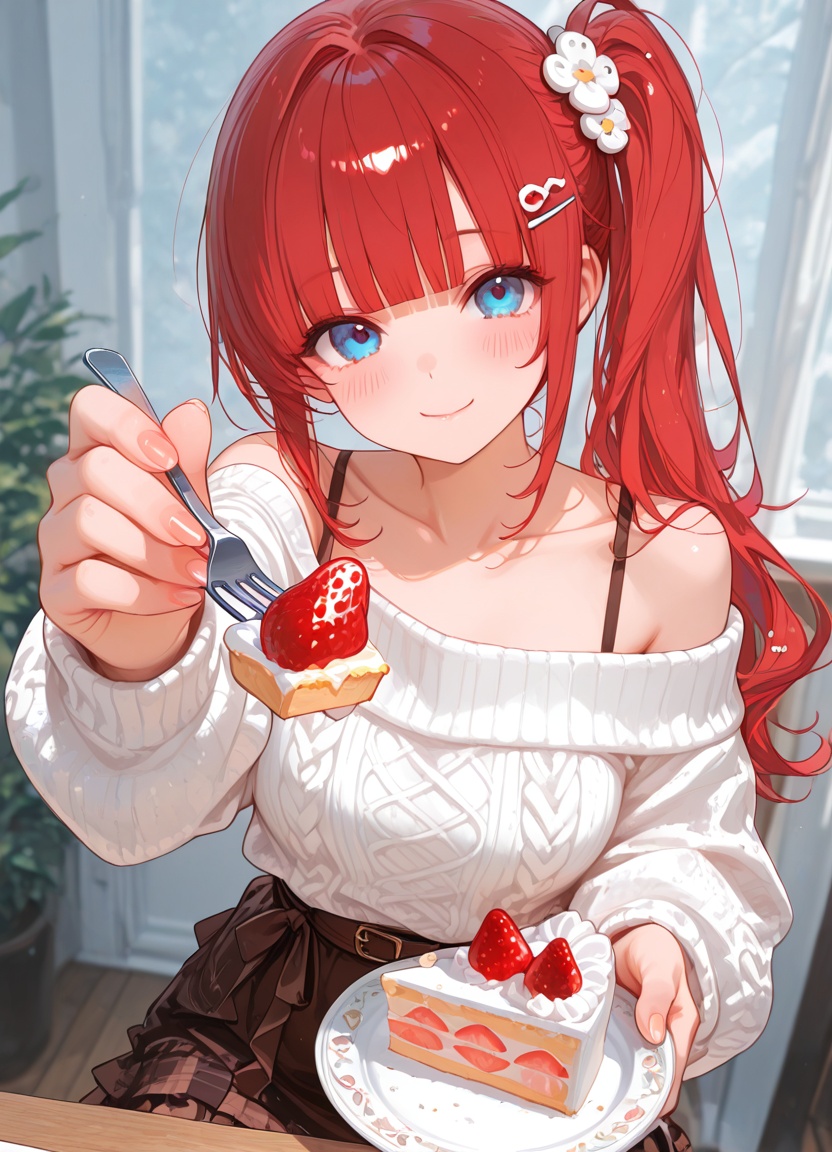 1girl,  food,  solo on Tensor.Art