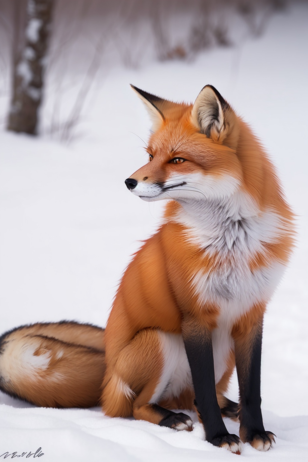 f0x,  sitting on Tensor.Art