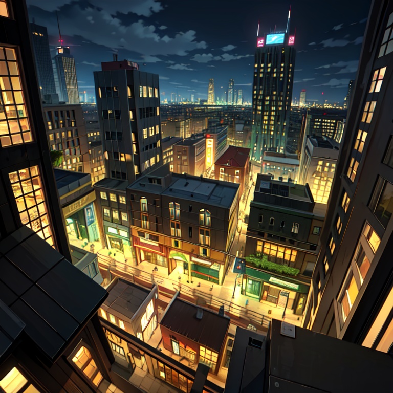 a0b,  architecture,  deep cityscape on Tensor.Art
