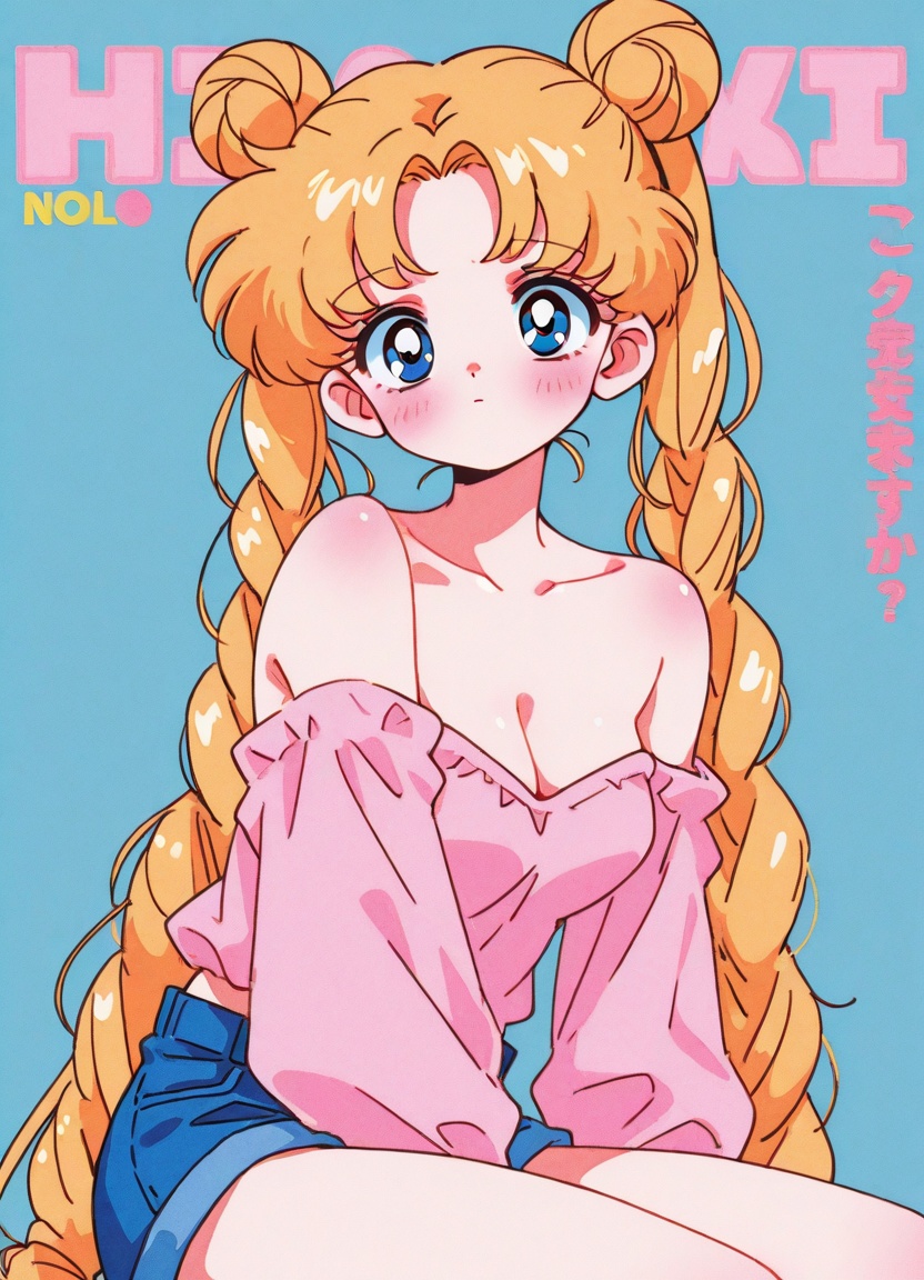 1girl,  tsukino usagi,  solo on Tensor.Art
