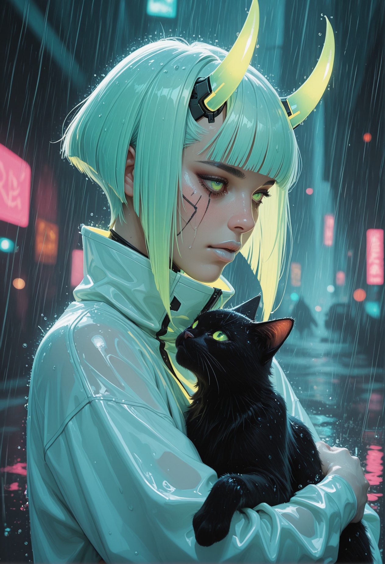 masterpiece,  best quality.cyberpunk,  minimalism on Tensor.Art