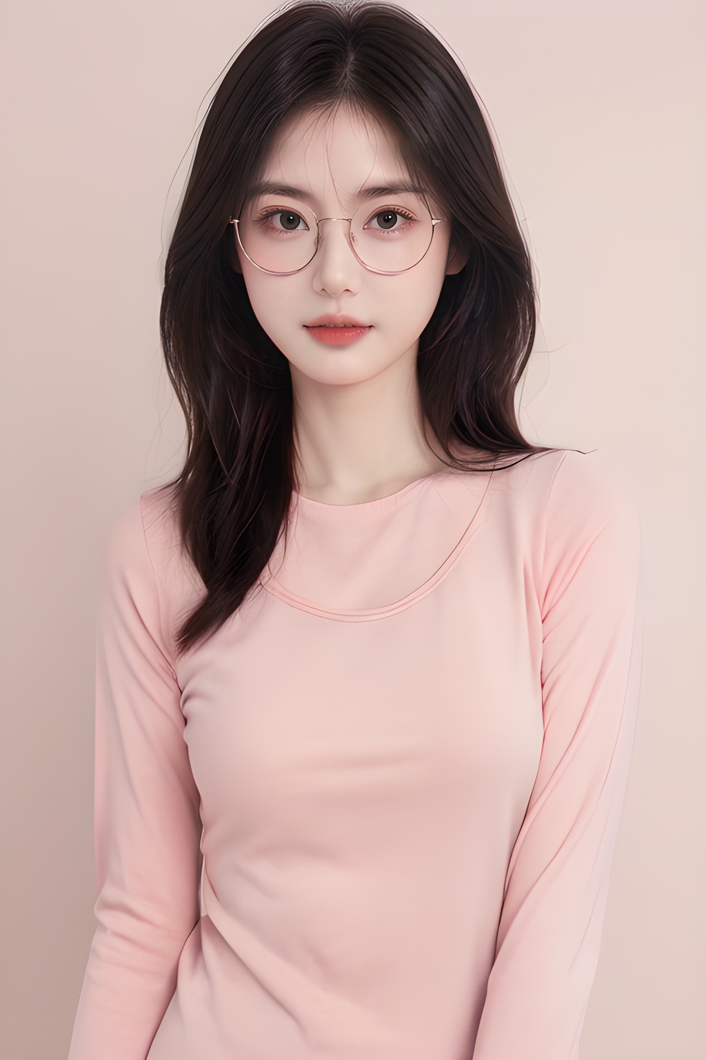 1girl,(simple background:1.2), <lora:0804_03:0.7>,<lora:SDXLrender_v2.0:0.6>, (medium breasts:0.8), pink clothes
