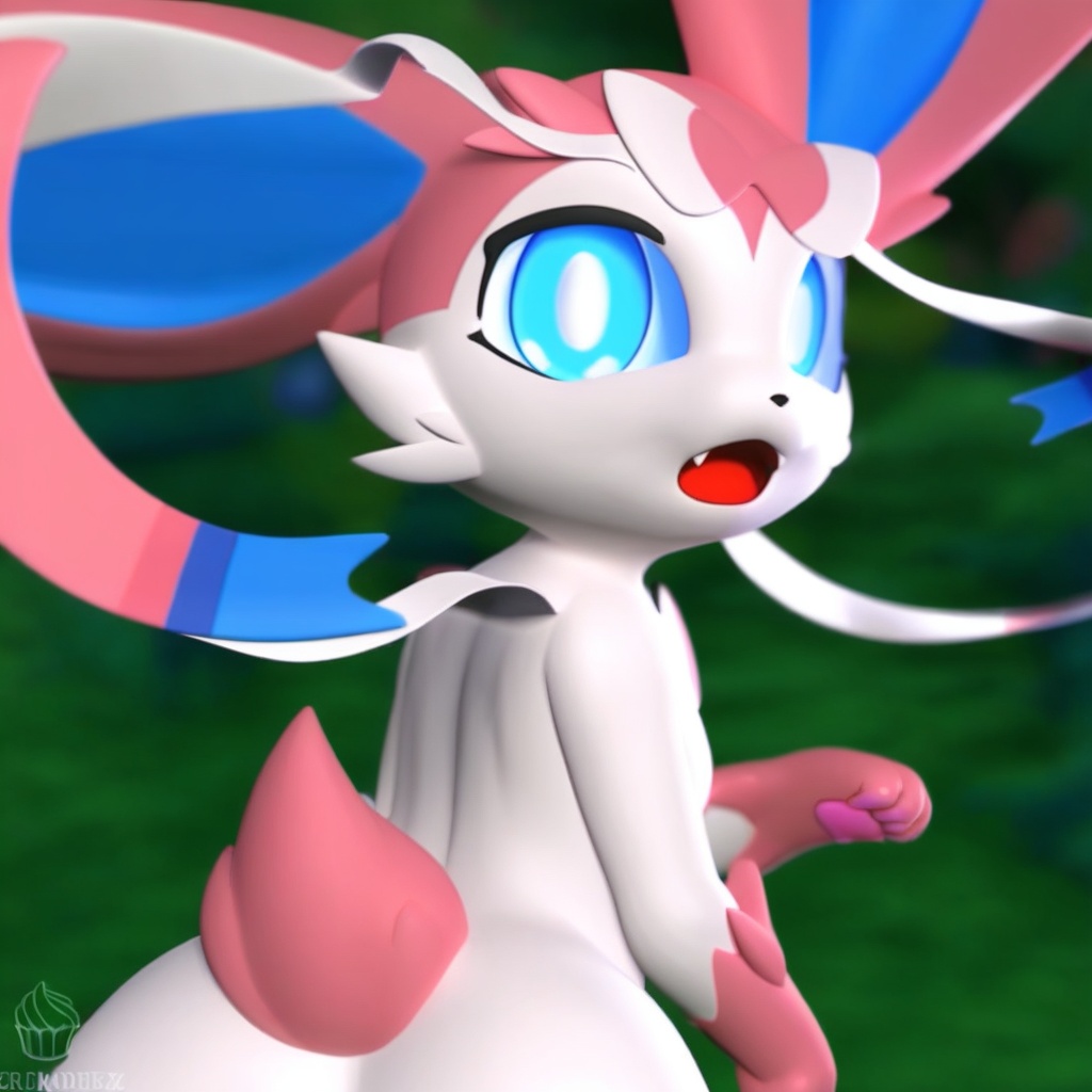 pokemon (creature),  solo,  blue eyes on Tensor.Art