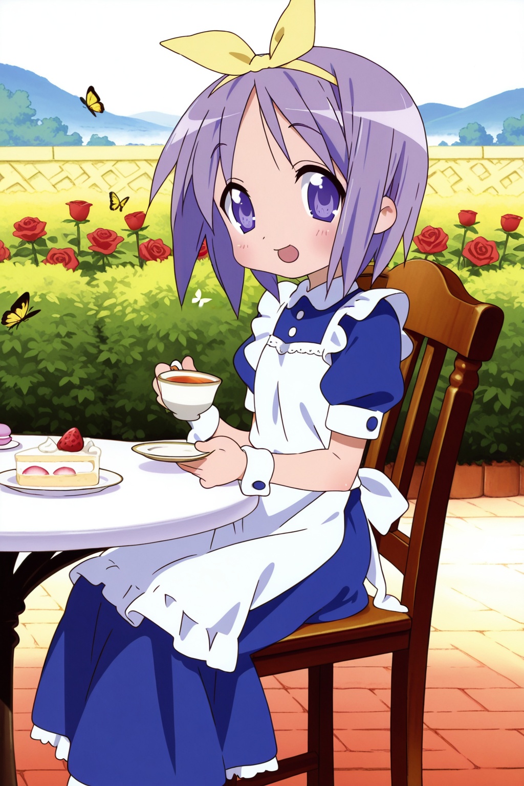 LuckyStar,  1girl,  food on Tensor.Art