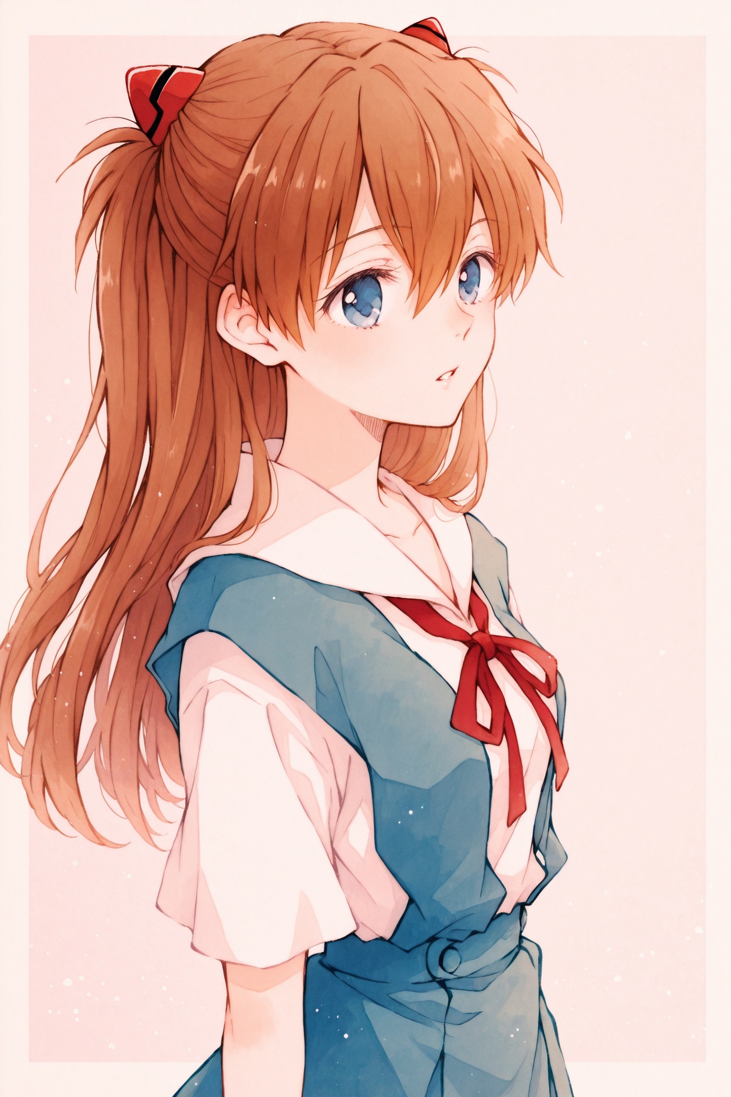 koame Style,  1girl,  souryuu asuka langley on Tensor.Art