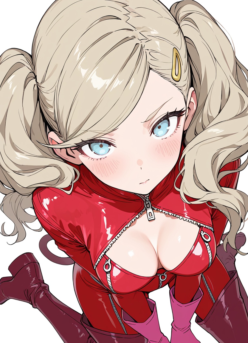 1girl,  takamaki anne,  breasts on Tensor.Art