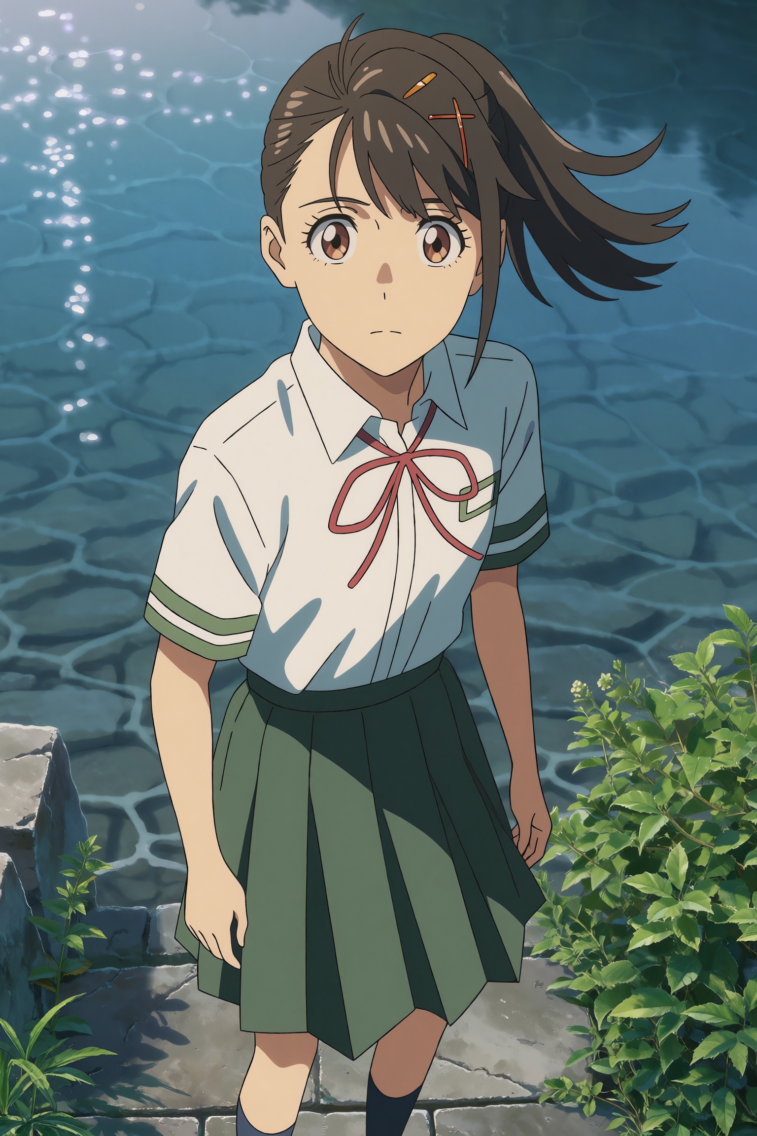 Shinkai Makoto Style,  Suzume no Tojimari Style,  Iwato Suzume on Tensor.Art