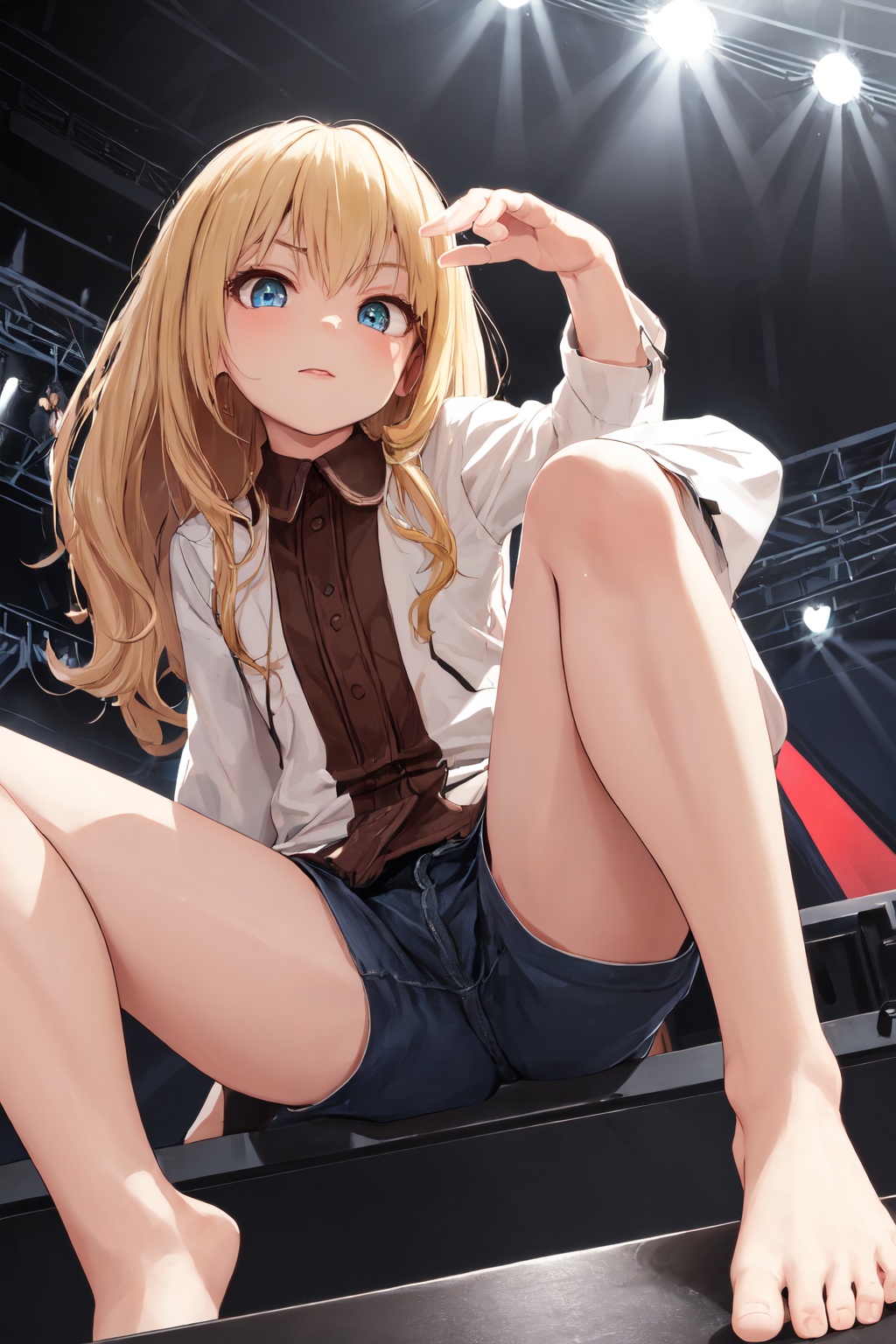 ((different clothes)),  (Petite) ,  (random pose on Tensor.Art