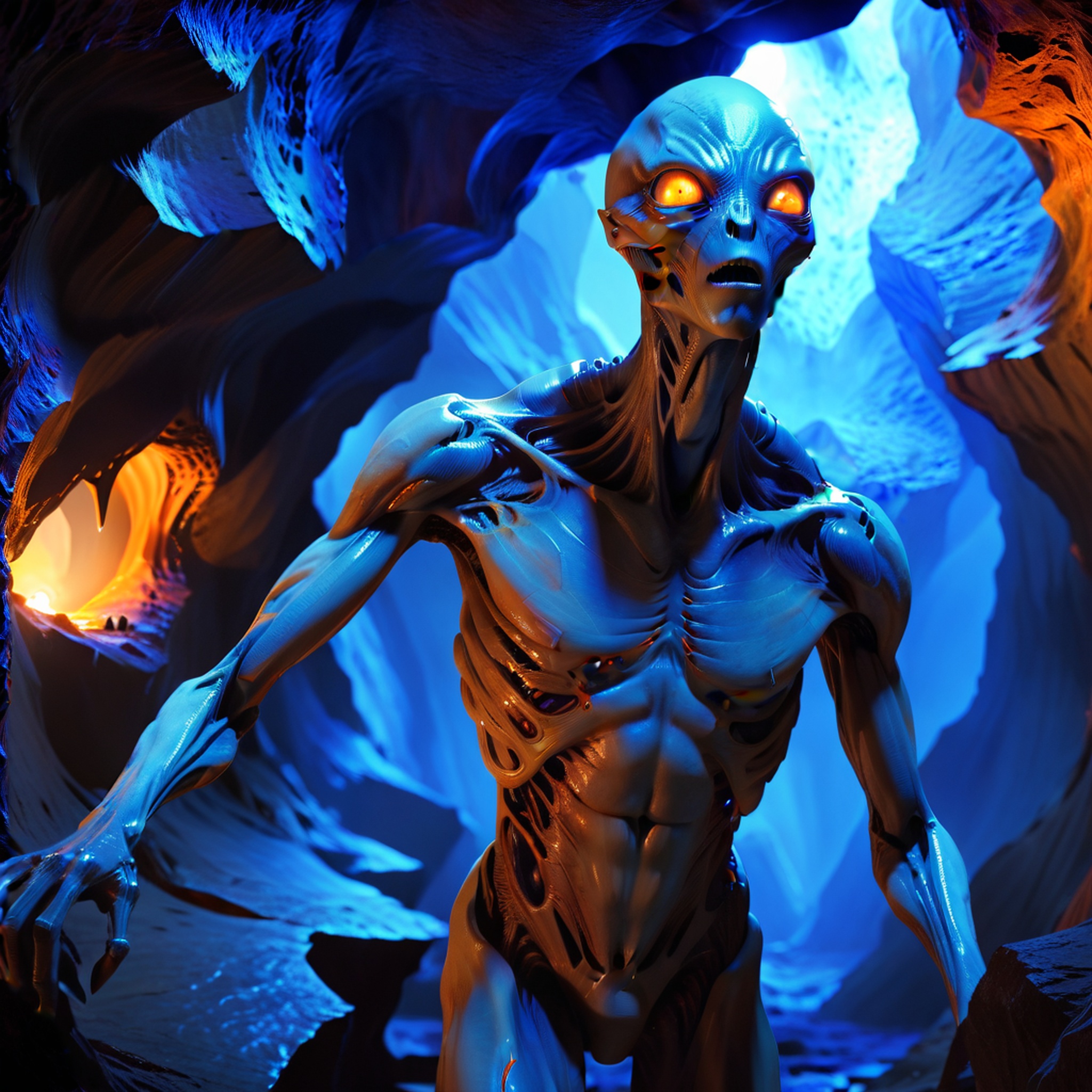 concept art caught,  surprised,  scarred on Tensor.Art