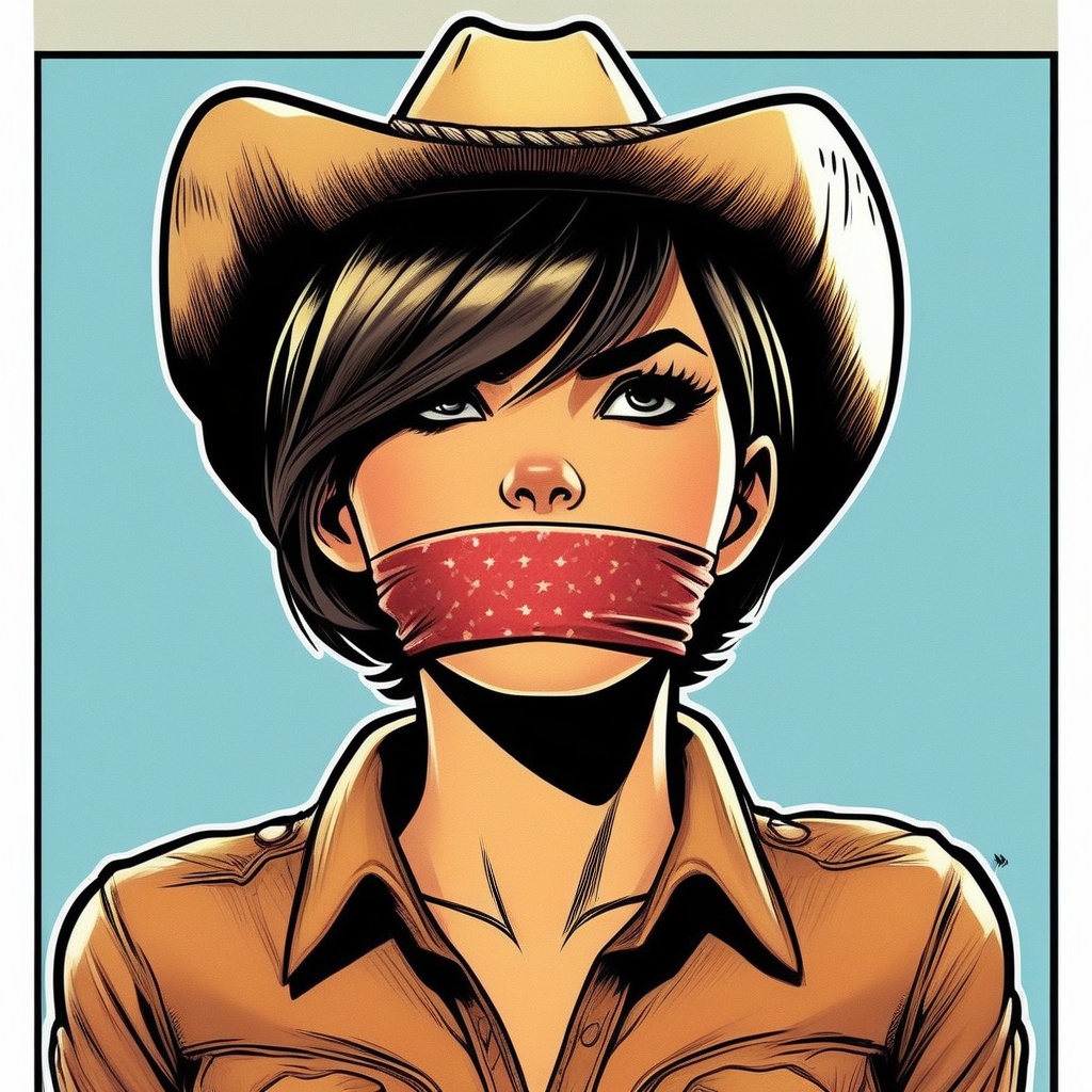 1girl,  cowgirl,  short hair on Tensor.Art