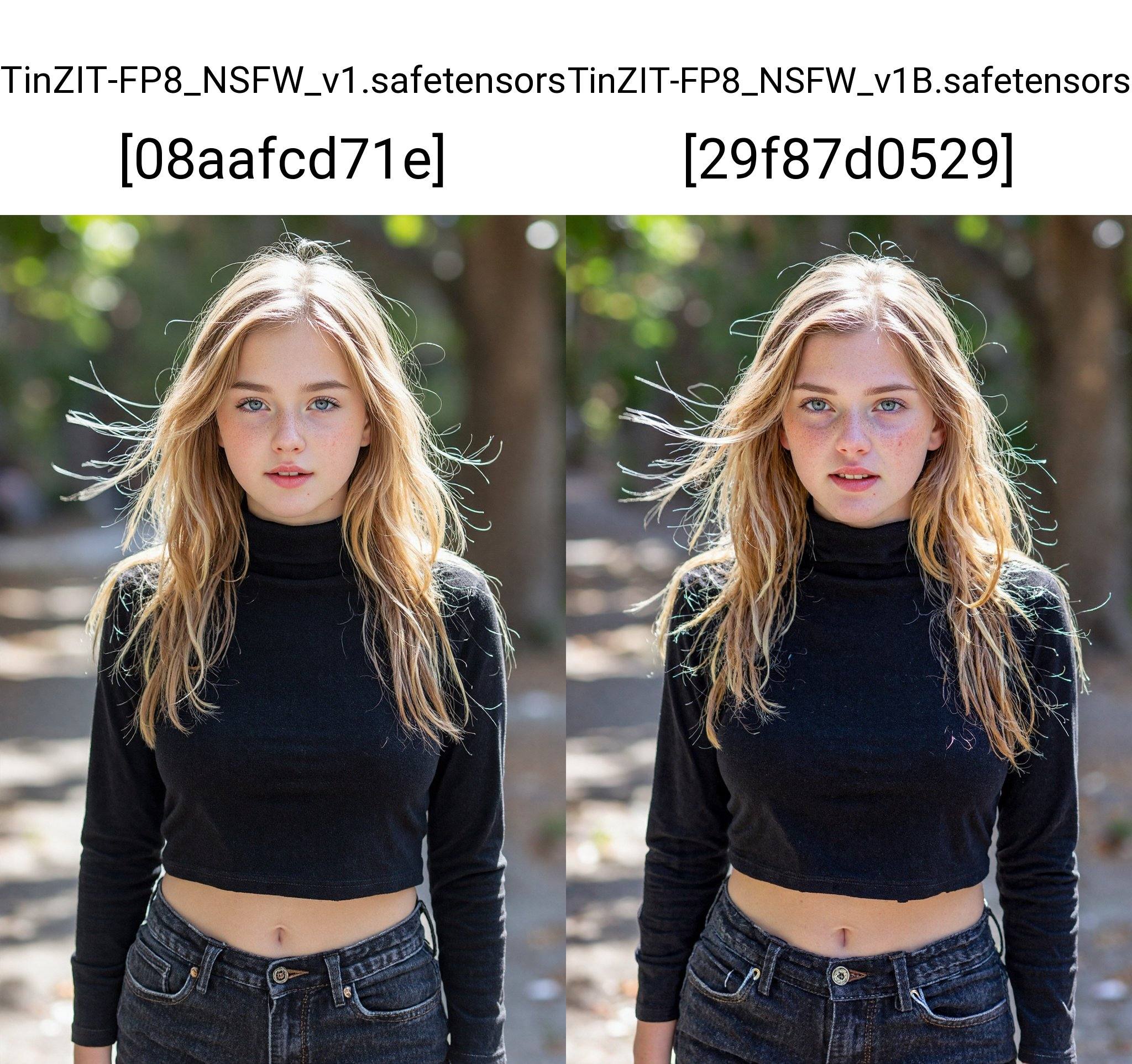 A young Caucasian woman,  appearing to be in her late teens or early twenties,  is centered in a medium shot. She has fair...