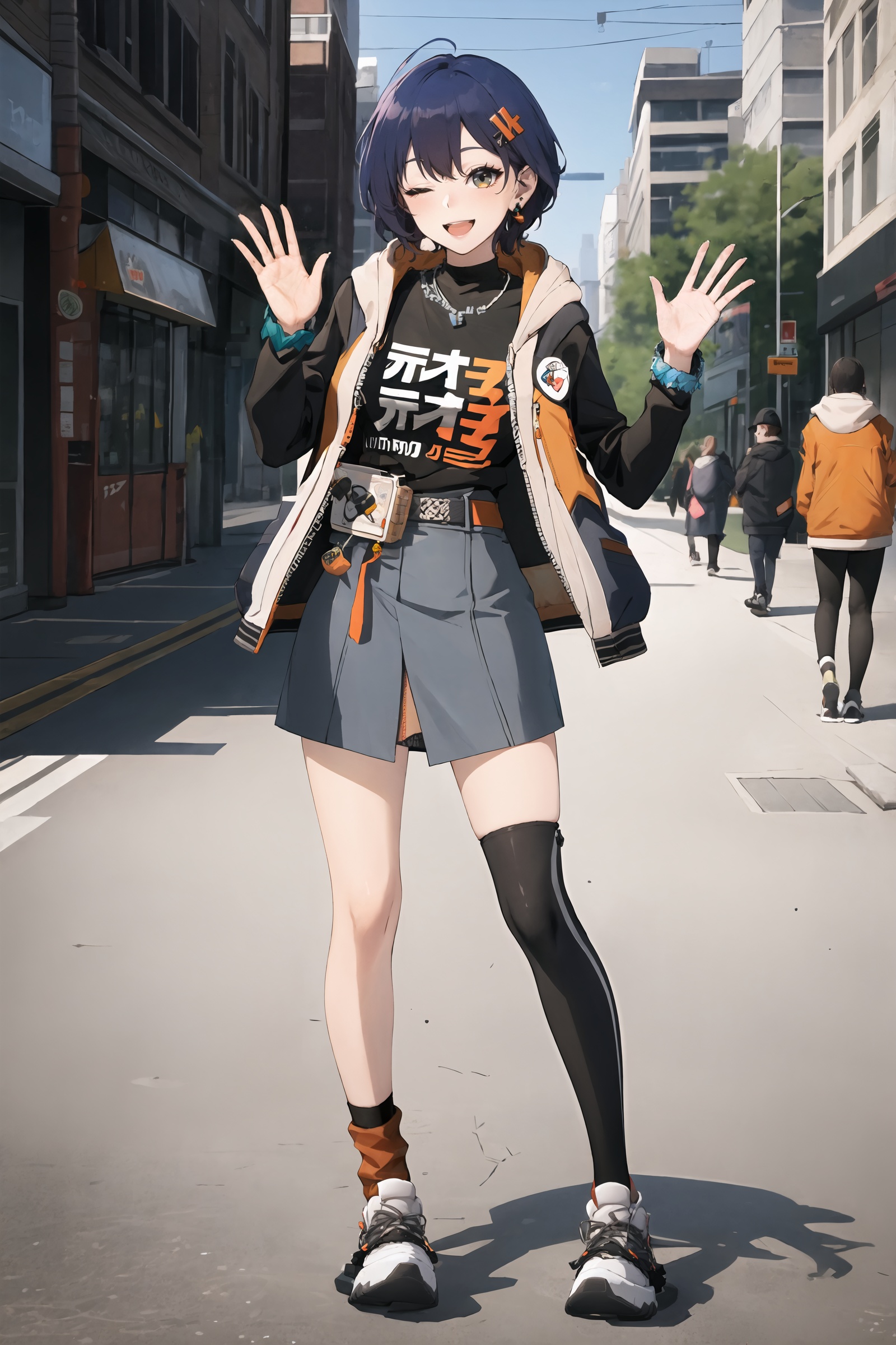 1girl,  belle \(zenless zone zero\),  solo on Tensor.Art