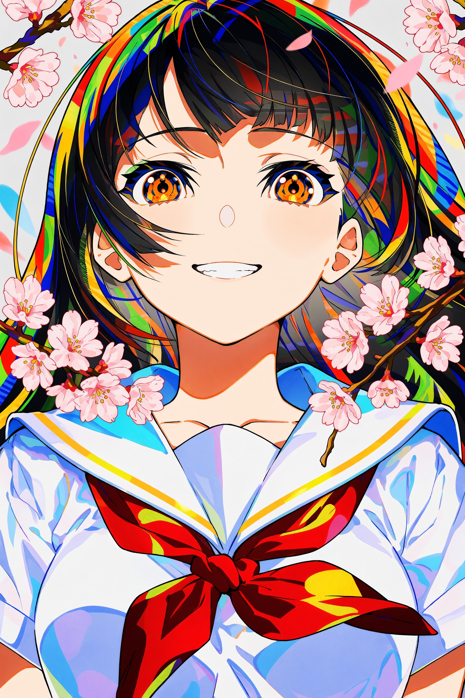 1girl,  solo,  smile on Tensor.Art