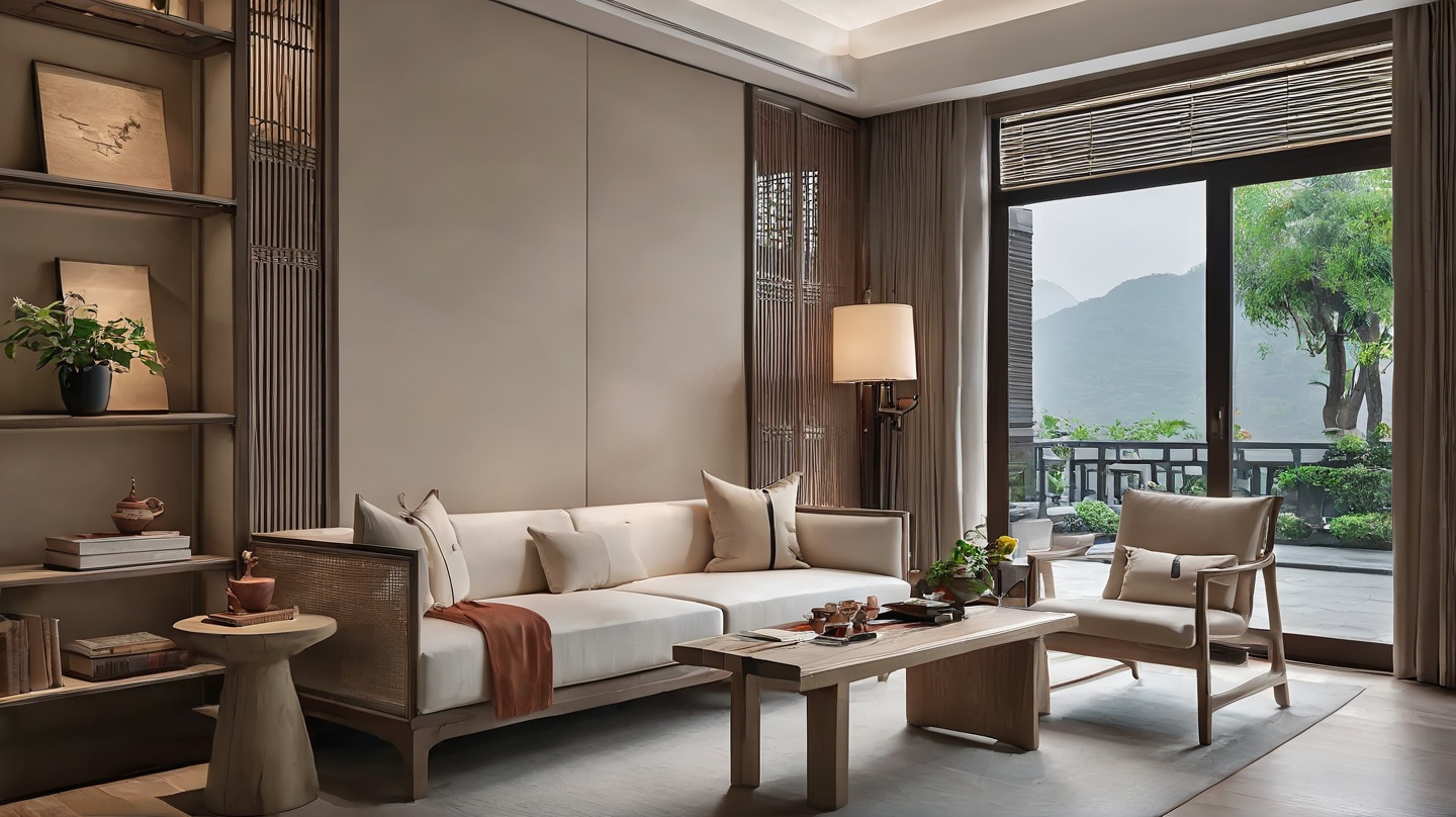 xinzhongshi,<lora:xinzhongshi XL1.0:0.8>,, no humans,window,table,couch,indoors,chair,wooden floor,vase,cup,lamp,potted plant,book,flower,shelf,plant,masterpiece,8K,reality,day,incredibly absurdres,huge filesize,