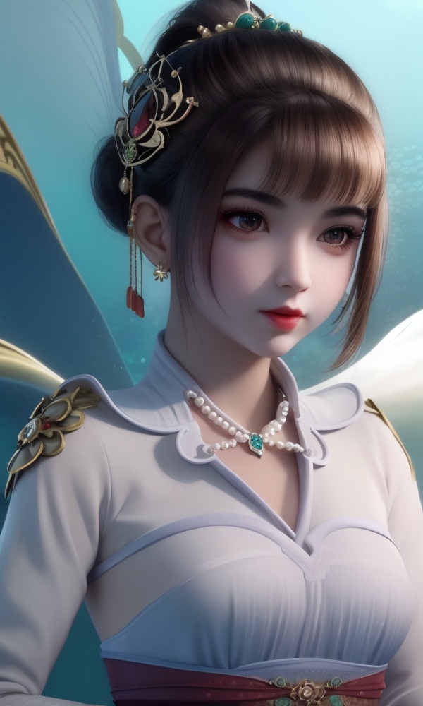 (,1girl, ,best quality, ),looking at viewer, <lora:389-DA-永生-虚月儿:0.8> ,, ,masterpiece, ((((, solo,  , ,solo focus, ,underwater, )))) ,ultra realistic 8k cg, flawless, clean, masterpiece, professional artwork, famous artwork, cinematic lighting, cinematic bloom,  (( , )),, , unreal, science fiction, luxury, jewelry, diamond, gold, pearl, gem, sapphire, ruby, emerald, intricate detail, delicate pattern, charming, alluring, seductive, erotic, enchanting, hair ornament, necklace, earrings, bracelet, armlet,,(()), 1girl, solo, , lips,chinese_clothes, ,  female child, 