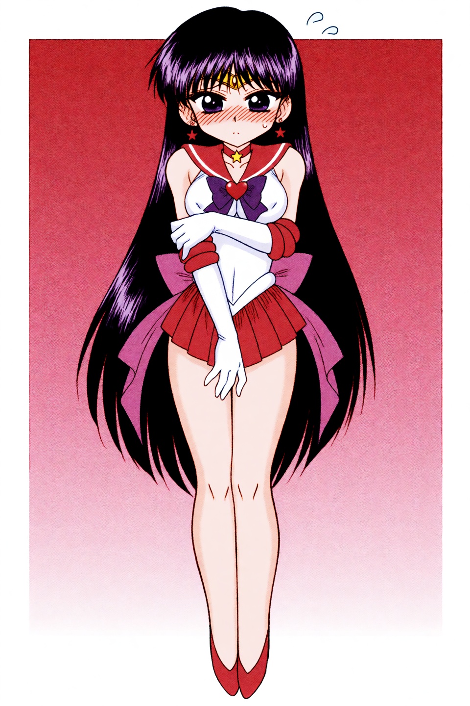 Juu Kuroinu Style,  sailor mars,  hino rei on Tensor.Art