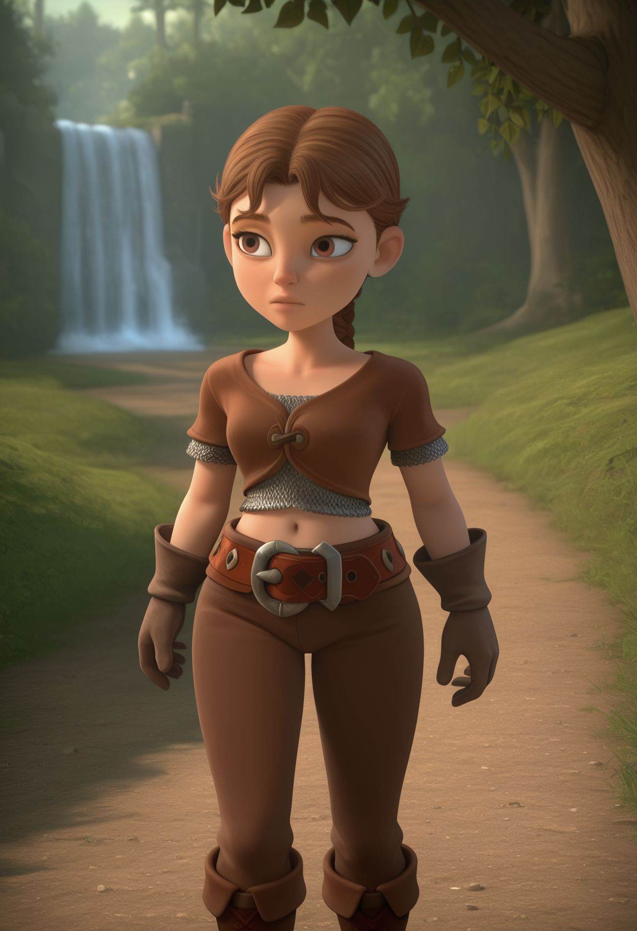 3d,  talia,  1girl on Tensor.Art