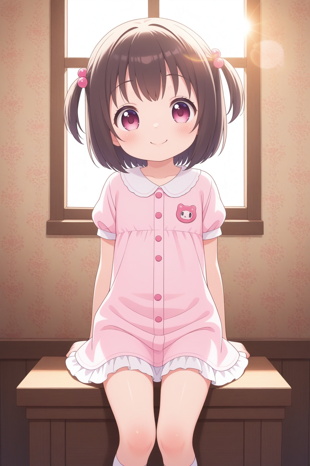 (wallpaper,huge filesize,lens flare,8k),solo,1girl,cute girl,little_girl,loli,child,kawaii,smile,