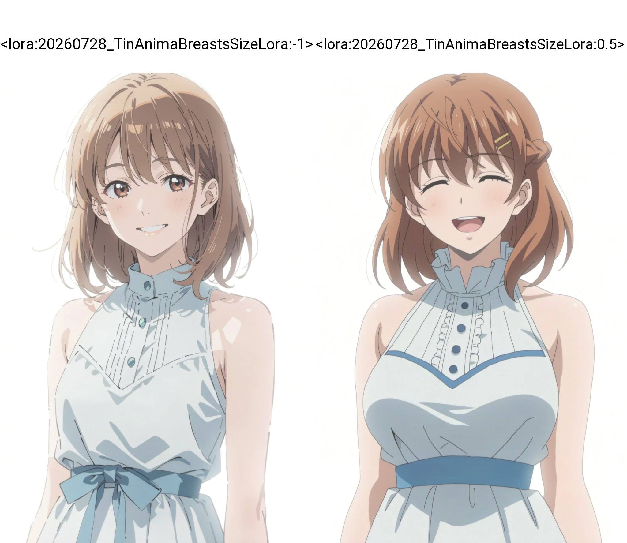 Anime-style illustration of a young,  fair-skinned female,  appearing to be in her late teens or early twenties on Tensor.Art
