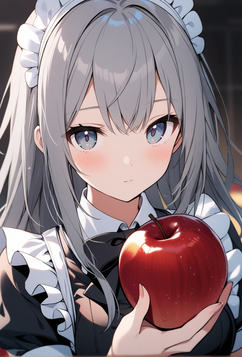 1girl,  solo,  Grey hair on Tensor.Art