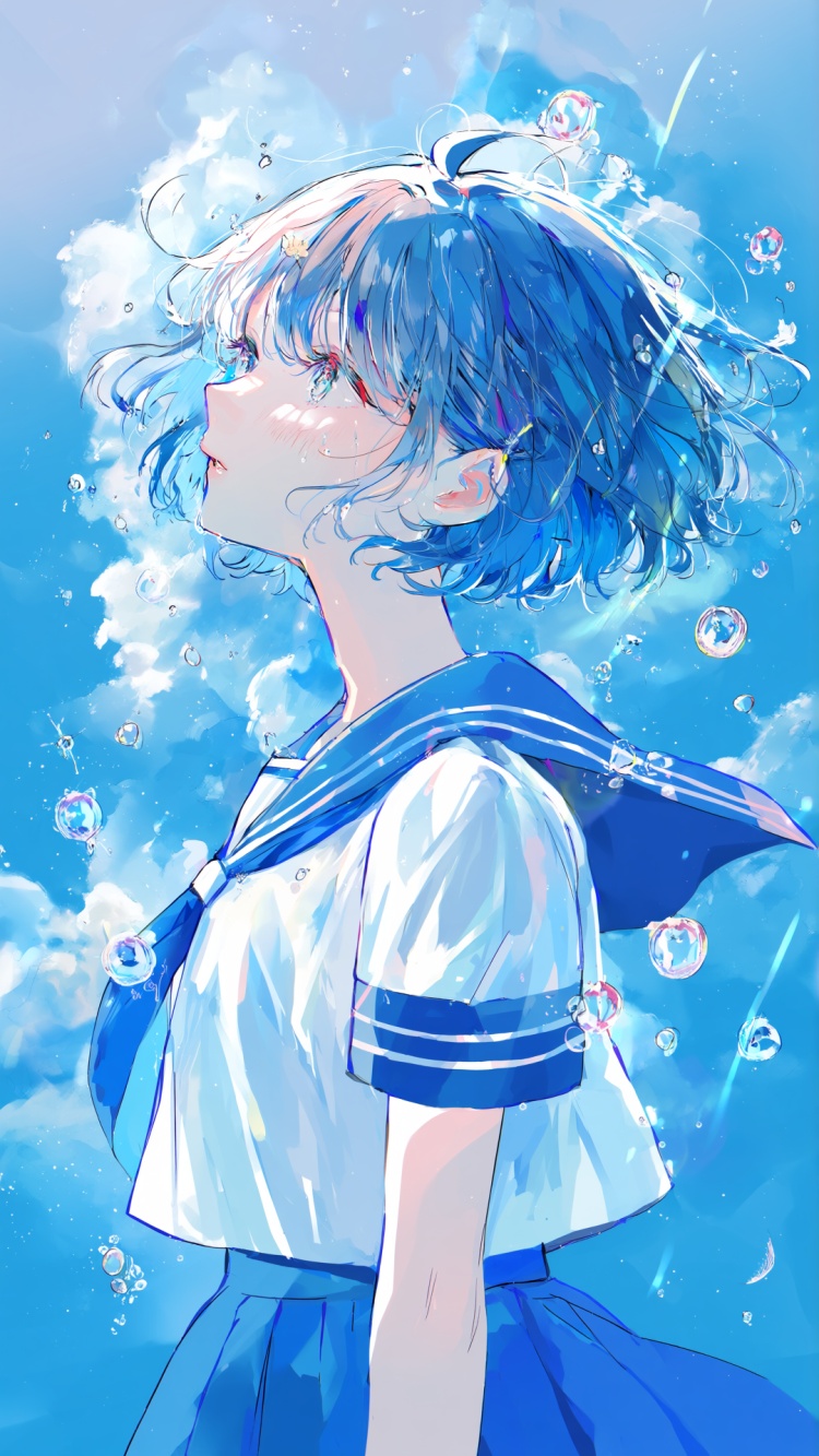 青岚空灵/水彩风格 by chosen鲷 on Tensor.Art