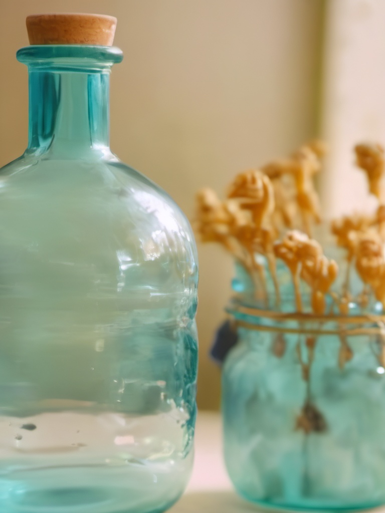 qingsexi,still life,blurry,no humans,bottle,blurry background,depth of field,cup,glass,food focus,jar,indoors,masterpiece,8K,realistic,UHD,<lora:qingsexi 1.0:1>,