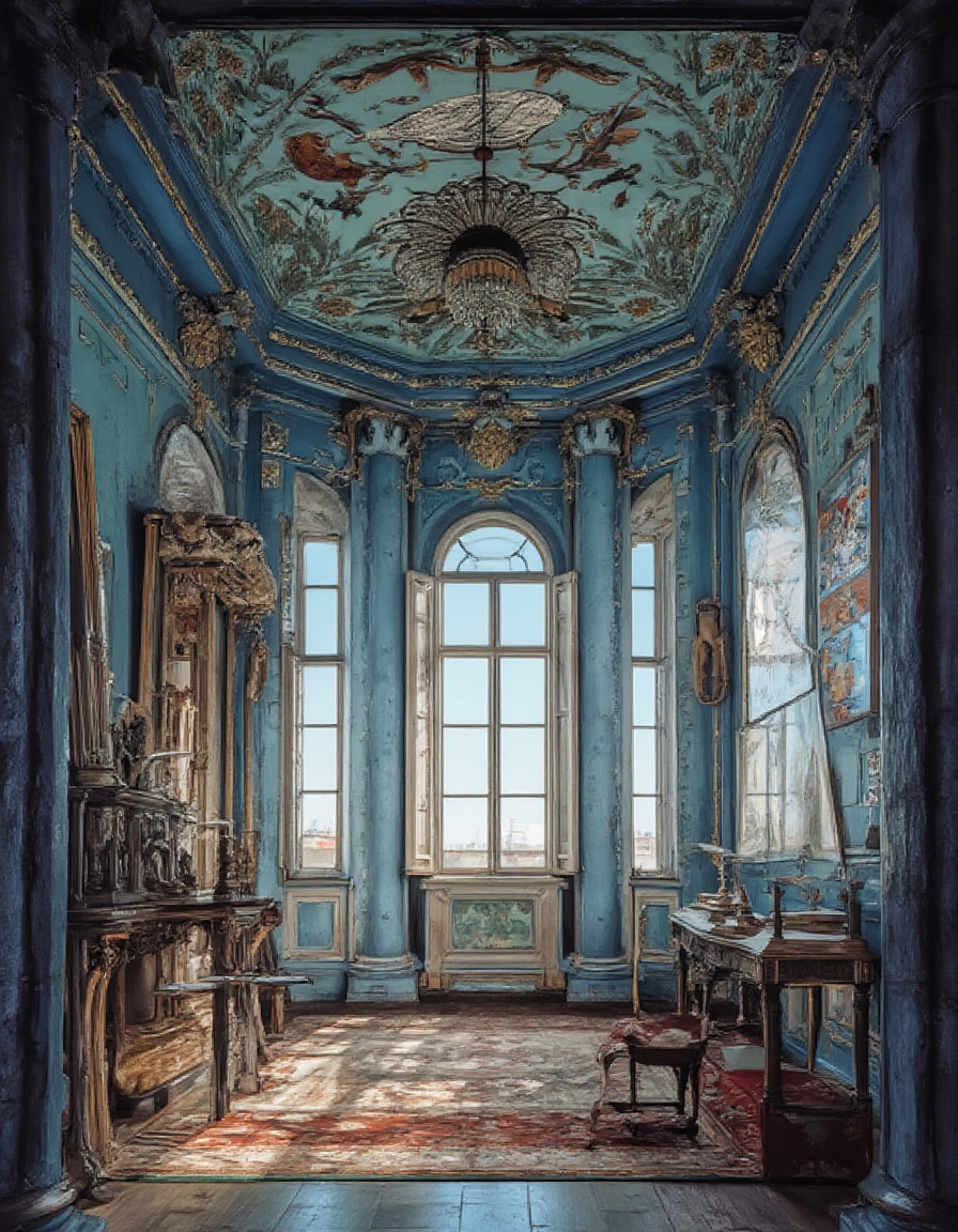architecture,  book,  chair on Tensor.Art