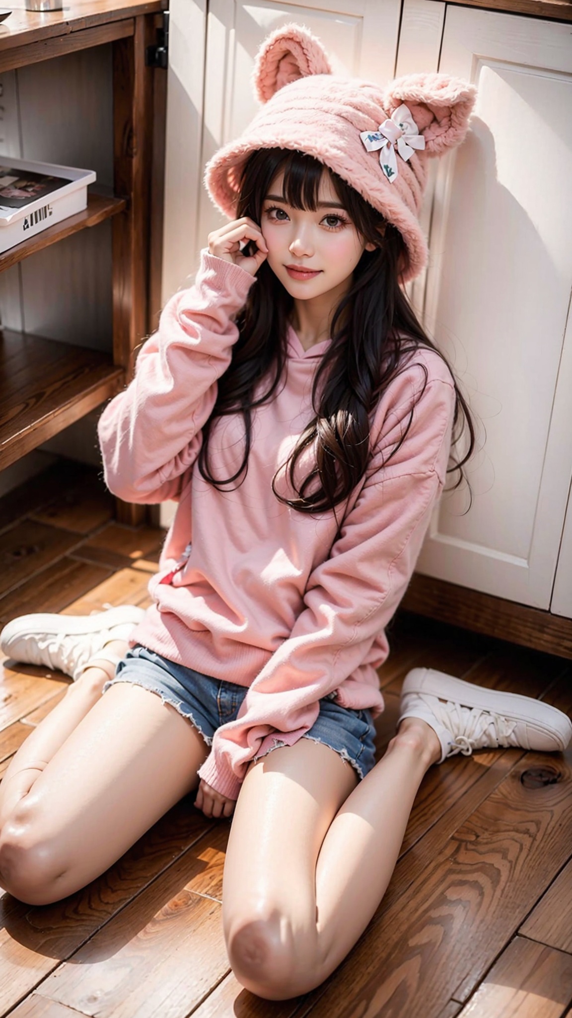 Best Quality,  Masterpiece,  1girl on Tensor.Art