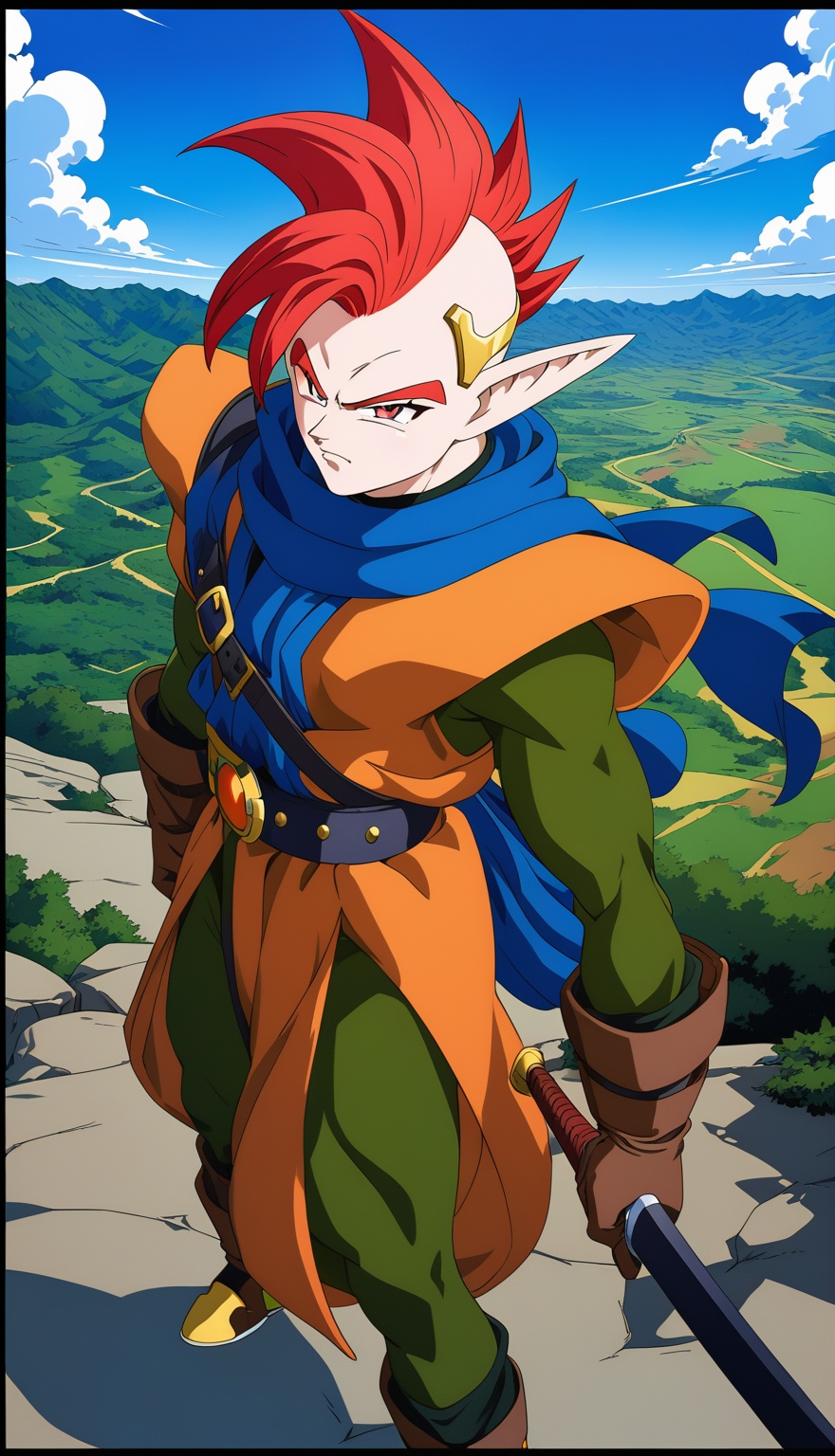 1boy,  Tapion,  character on Tensor.Art