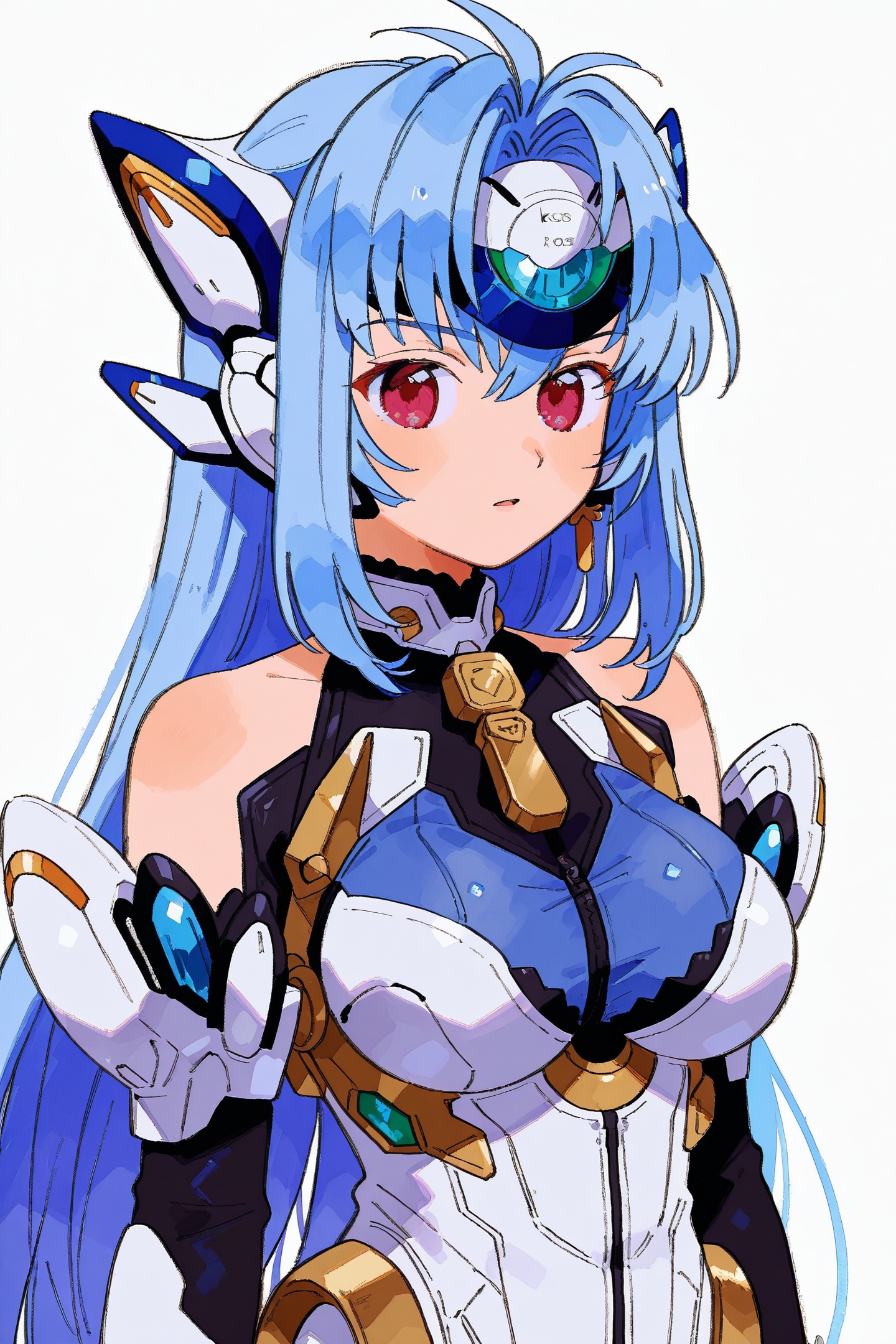 zettai22 Style,  1girl,  kos-mos on Tensor.Art