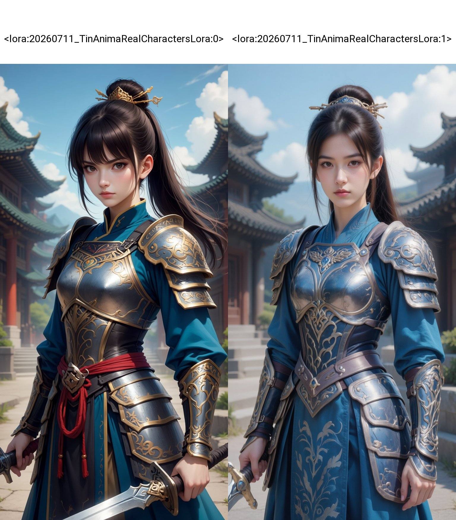 1girl,  weapon,  sword on Tensor.Art