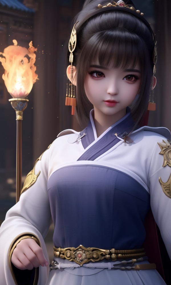 (,1girl, ,best quality, ),looking at viewer, <lora:389-DA-永生-虚月儿:0.8> ,,,ultra detailed background,ultra detailed background,ultra realistic 8k cg, ,masterpiece, (( , )),tamari \(flawless\),    ,castle,     pyrokinesis,  (()), (), 1girl, solo, , lips,chinese_clothes, ,  female child, 
