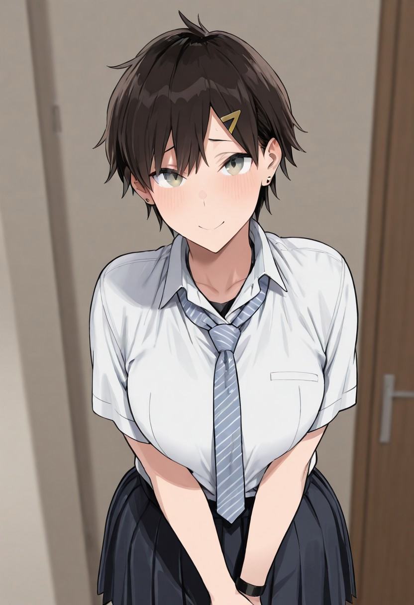Natsumi,  tomboy,  short hair on Tensor.Art