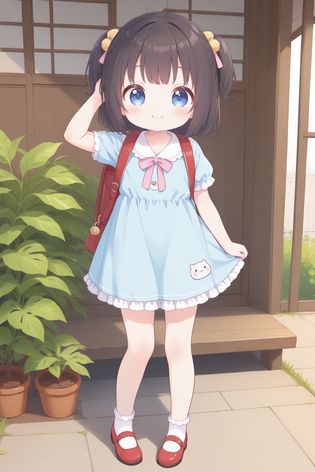 solo,1girl,cute girl,little_girl,loli,child,kawaii,smile,