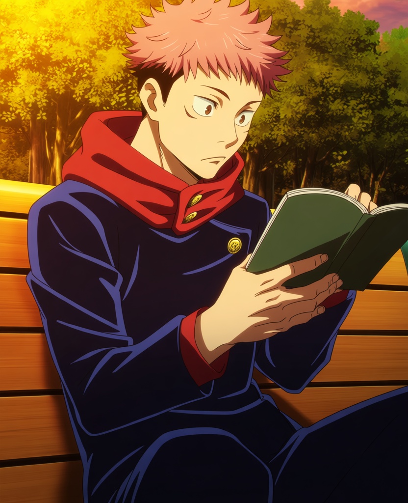 itadori yuuji,  jujutsu kaisen,  1boy on Tensor.Art