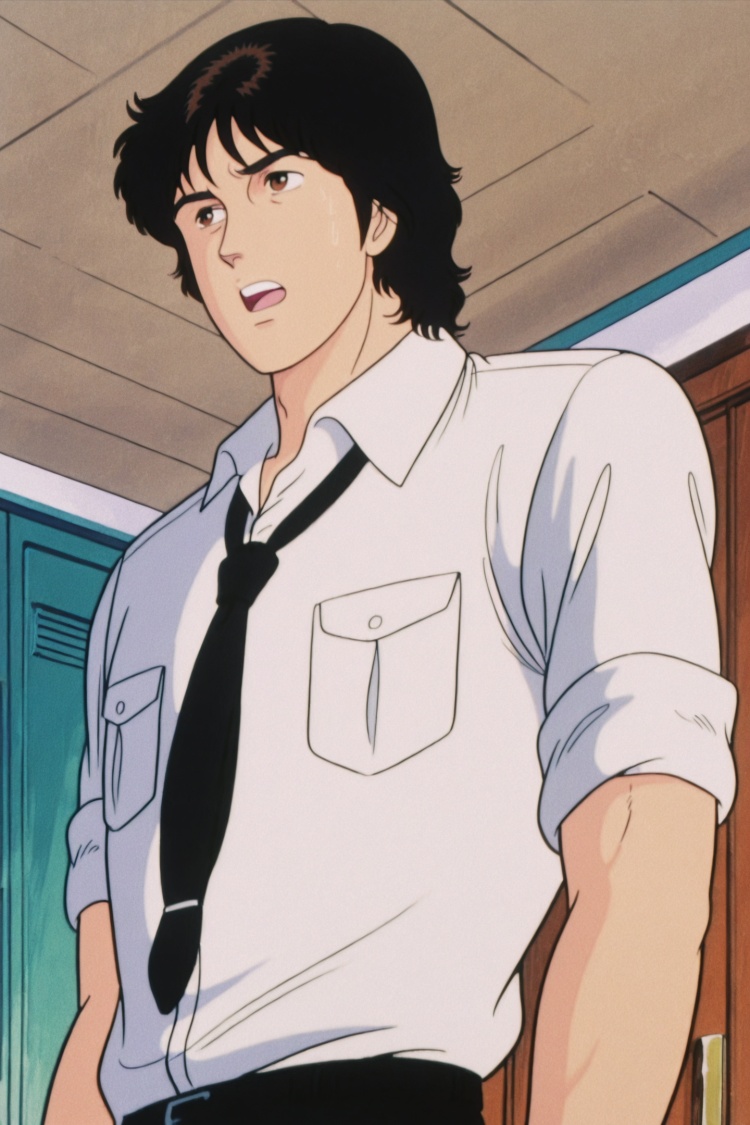 6 in1，Cat's Eye/猫眼三姐妹，Tsukasa Hojo/北条司，City Hunter by flyx3 on Tensor.Art