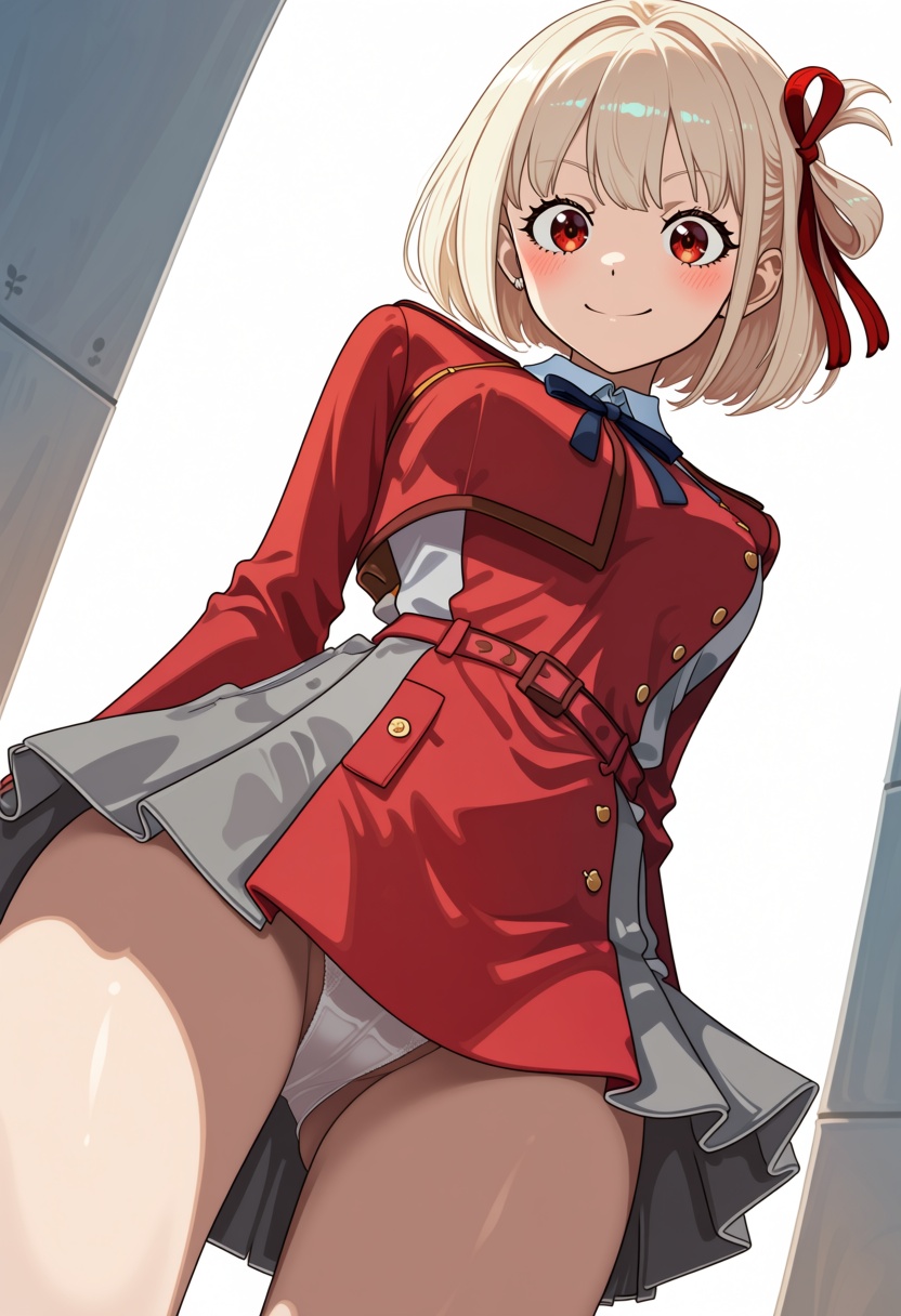 side-lighting,  crisp cel shading,  nishikigi chisato on Tensor.Art