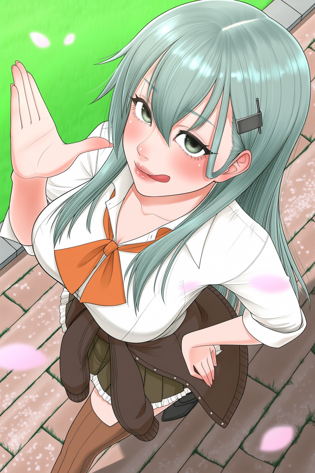 lips,  nose,  suzuya \(kancolle\) on Tensor.Art