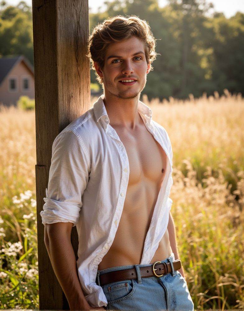 danielsharman ,  hairy chests and abs,  multiple pose positions on Tensor.Art
