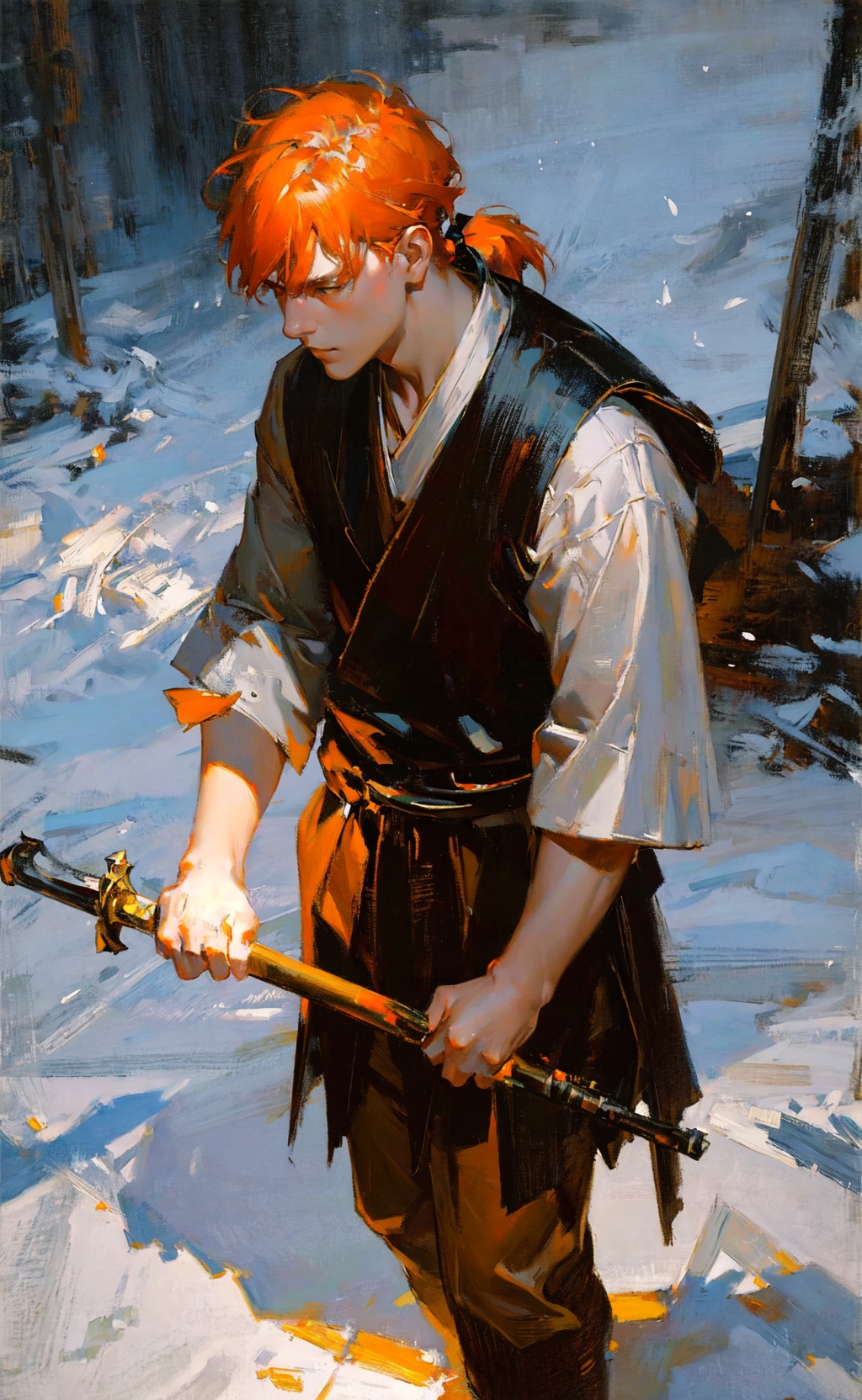 oil painting,  Dean Cornwell,  masterpiece on Tensor.Art