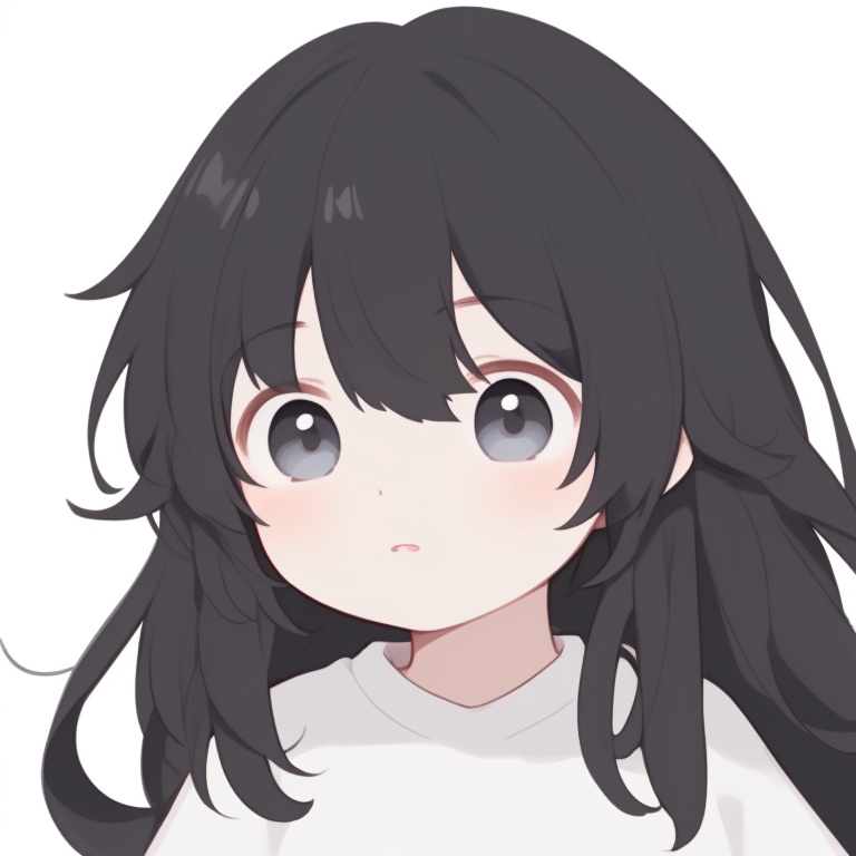 bangs,long hair,white background,simple background,1girl,<lora:Cute avatar V1:0.6>,