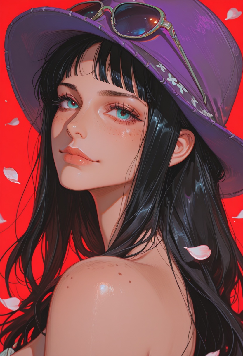 nico robin,  1girl,  solo on Tensor.Art