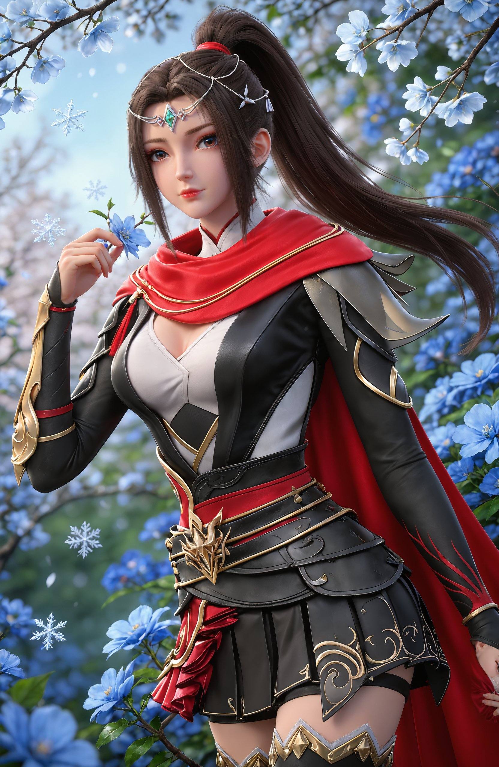 1girl,  brown hair,  long hair by 漫 on Tensor.Art