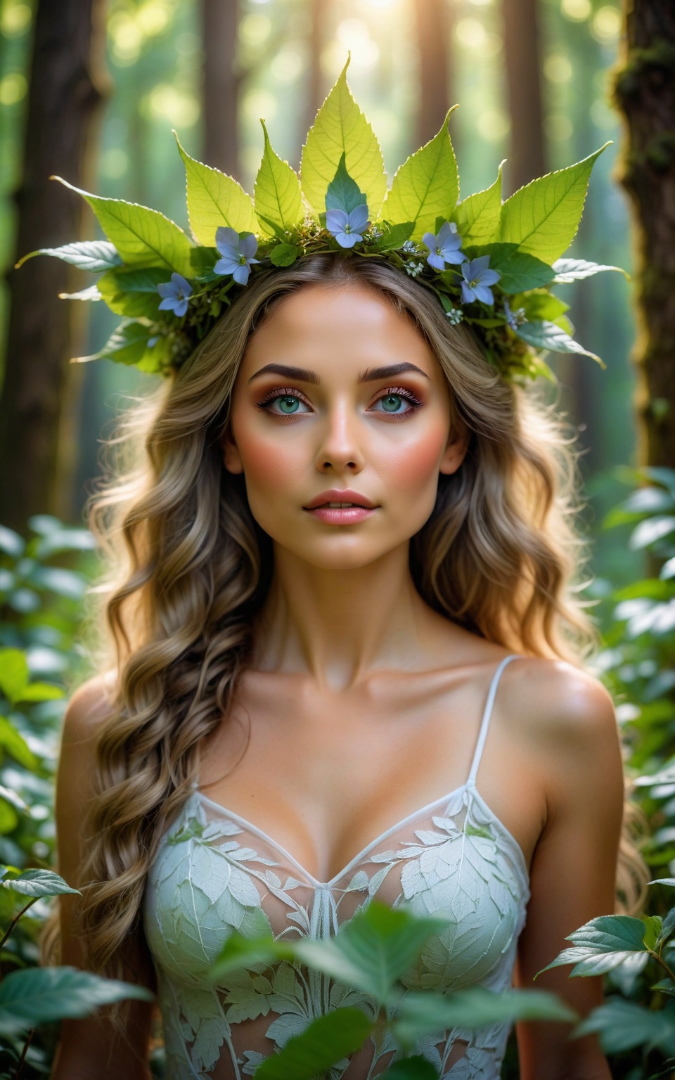ultra-detailed,  ,  nature goddess on Tensor.Art
