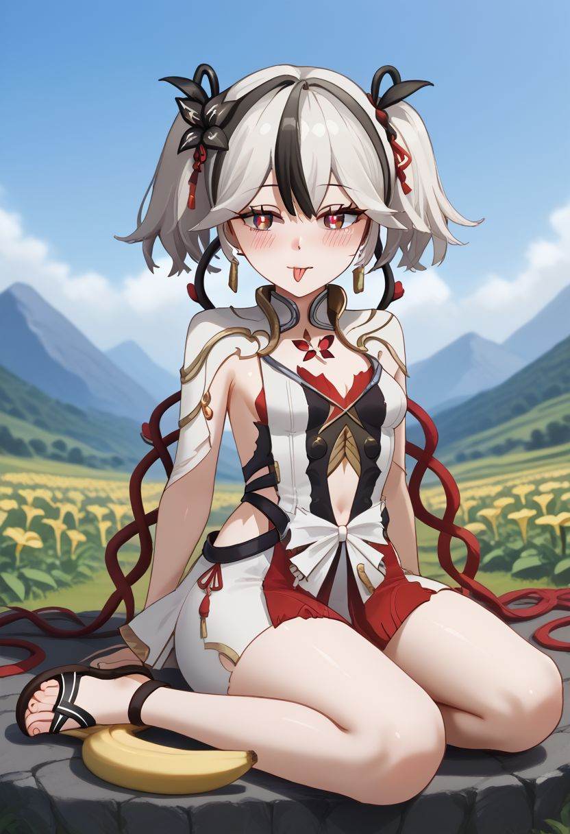 1girl,  solo,  blush on Tensor.Art