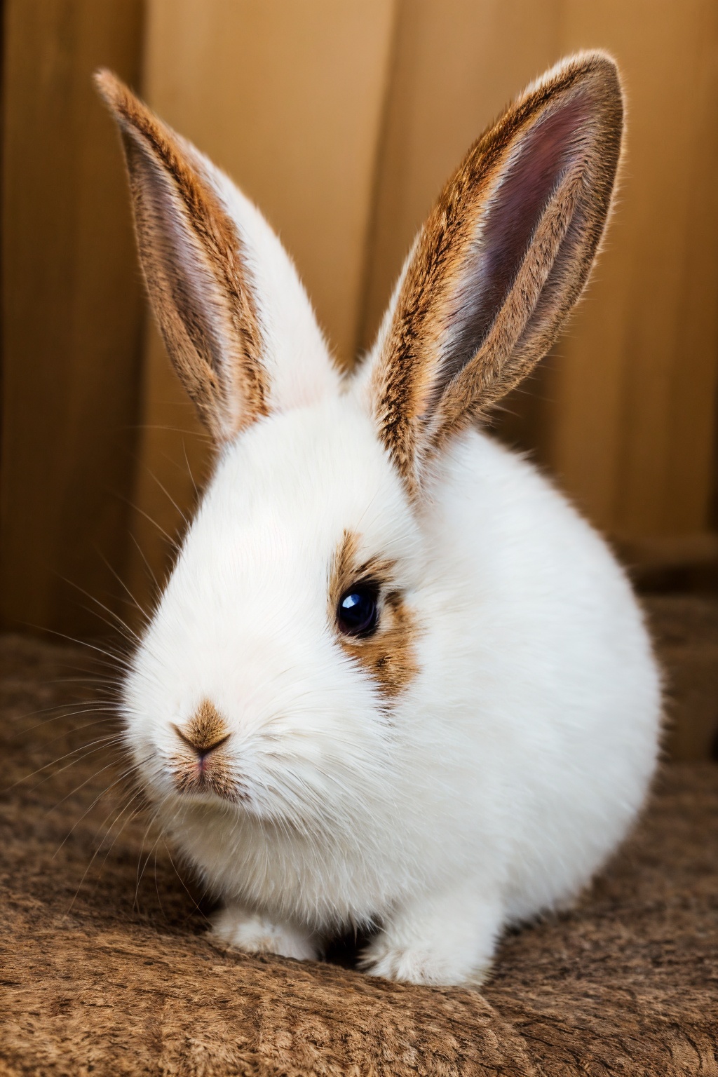 <lora:tutututu_20240119010100-000008:0.8>,brown rabbits,soft light,Three rabbits,lined up,tutututu,animal portrait,close-up,furry,long ears,masterpiece,best quality,