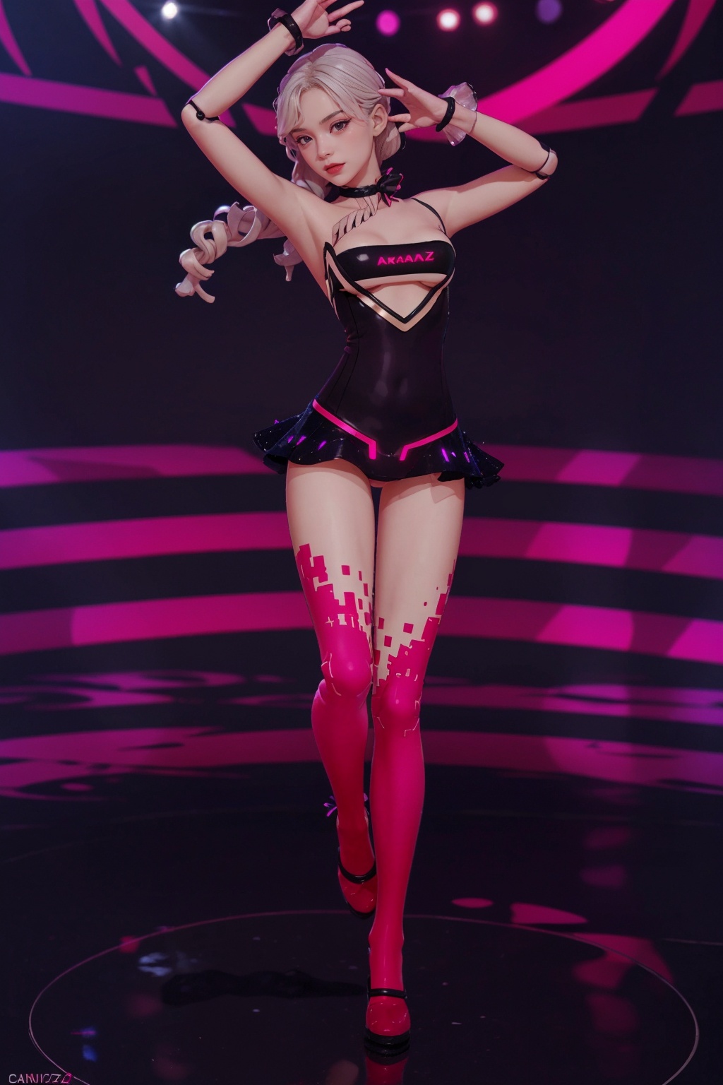 1girl,wsfz-044,solo,(full body:1.2),dancer action figure,