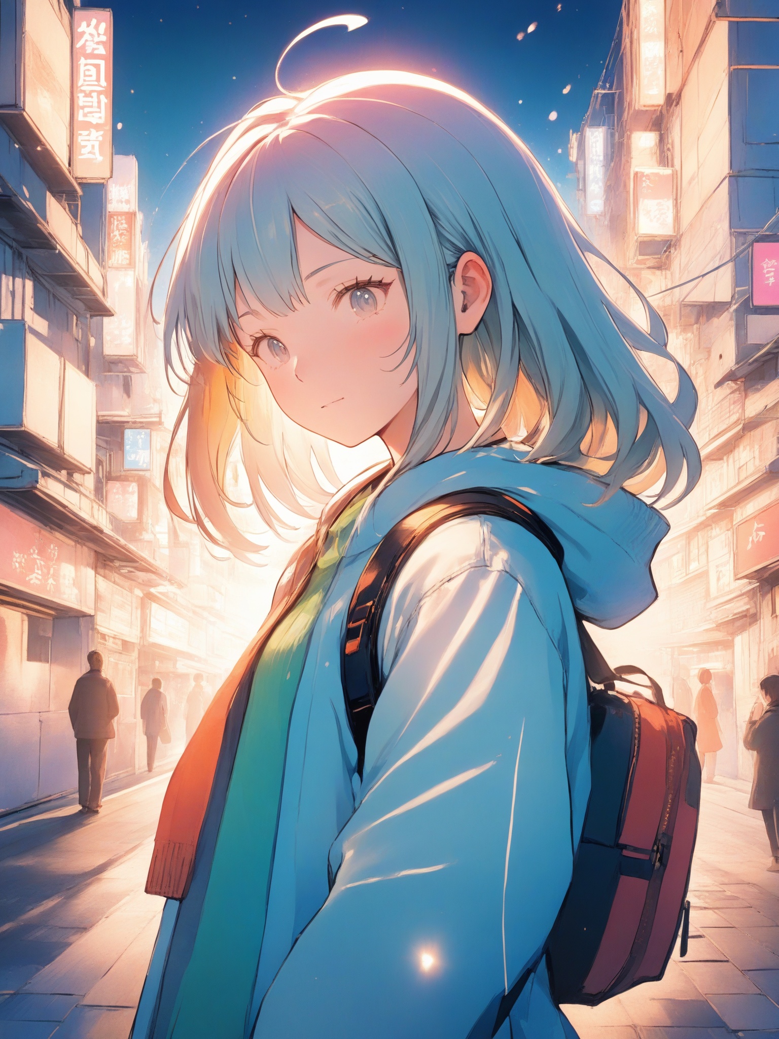 manga,  girl on Tensor.Art