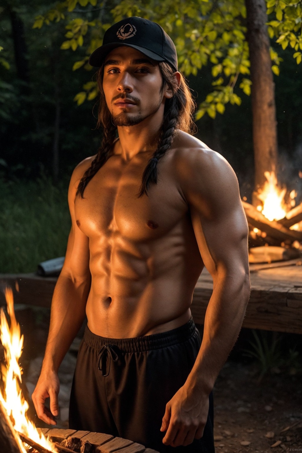 (1boy),  21yo male native Canadian,  detailed face on Tensor.Art