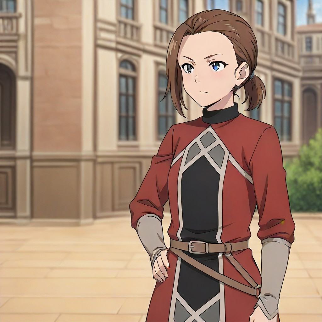 gingeryorkmt,  short hair,  brown hair on Tensor.Art